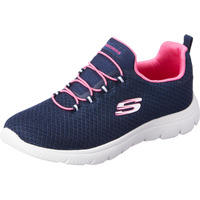 Skechers Womens Summits - 896220id NVY/HTPNK Casual Shoe - 4 UK (7 US) (896220ID-NVHP)