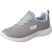 Skechers Womens Summits - 896220id Gray/Light Blue Casual Shoe - 5 UK (8 US) (896220ID-GYLB)