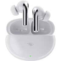 itel Buds Ace ANC, ANC (~25dB), 50HRS Playtime, AI ENC, 10mm Drivers, Fast Charging, IPX5, v5.3 Bluetooth TWS in Ear Earbuds Wireless Earphones with Mic (White)