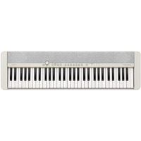Casio Casiotone CT-S1 61-key Touch Sensitive Portable Keyboard - WHITE