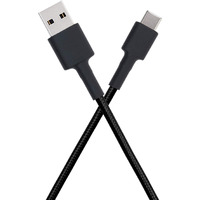 MI Braided Type C 100cm Cable Black|Supports upto 22.5 fast charging|Tangle free Sturdy built with kevlar protection|Supports all mobiles & accessories with type C Input|Toughened Joints