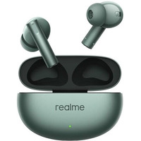 realme Buds Air 6 TWS in Ear Earbuds with 12.4 Mm Deep Bass Driver, 40 Hours Play Time, Fast Charge,50 Db ANC,Lhdc 5.0, 55 Ms Low Latency, Ip55 Dust & Water Resistant, Bluetooth V5.3 (Forrest Green)