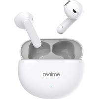 realme Buds T01 Truly Wireless in-Ear Earbuds with AI ENC for Calls, 13mm Dynamic Driver, Upto 28Hrs Battery, 88mm Latency, Bluetooth V5.4 & Google Fast Pair (White)