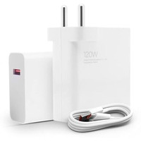 Mi Xiaomi Original 120W Hyper Charge Adapter with 6A Cable - Fast Charging for Mobile, Laptop & MacBook with 20 Safety certifications | Universal Compatibility | Efficient Power Delivery (White)