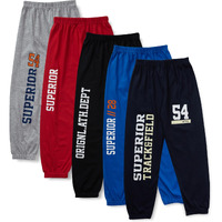 T2F Boy's Regular Fit Pants (BYSTRK16_Multicolor 2_8 9 Years)