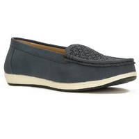 Bata Womens Mario Loafers, (5519609), UK 5 Blue