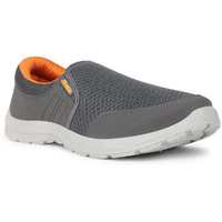Bata Mens Slipon Walking Shoes Trek Grey, 6 UK Size- 8