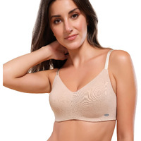 Enamor A027 Full Coverage Cotton Bra - Non-Padded  Wirefree PALESKIN