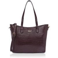 Lavie Women's Hailon Large Tote Bag Maroon Ladies Purse Handbag
