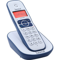 Beetel X73 Cordless 2.4Ghz Landline Phone with Caller ID Display, 2-Way Speaker Phone with Volume Controls, Auto Answer, Alarm Function, Stylish Design (Blue/White)(X73)