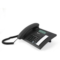 Beetel M90N Caller ID Corded Landline Phone with 16 Digit LCD Display,FSK/DTMF Compatable Caller N ID,8 Direct One Touch & 10 Two Touch Memory,Volume Control for Speaker Phone,Music on Hold(Antracite)