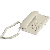 Beetel G10 Newly Launched, Corded Landline, Ringer LED Indication, Desk and Wall Mountable, 3 Step Ringer Volume Control, Tone/Puls/Flash/Pause/Redial, TEC Certified (G10 Warm Grey)