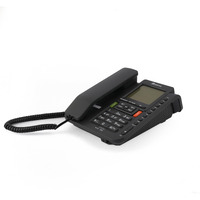Beetel M71N Caller ID Landline Phone for Home or Office, 16 Digit Display, 2-Way Speaker Phone with Adjustable Volume, 8 One Touch Memory Buttons, TEC Certified, 30 Incoming Call Memory (Anthracite)