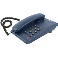Beetel G10 Newly Launched, Corded Landline, Ringer LED Indication, Desk and Wall Mountable, 3 Step Ringer Volume Control, Tone/Puls/Flash/Pause/Redial, TEC Certified (G10 Blue)