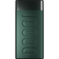 Ambrane 10000mAh Slim & Compact Powerbank, 22.5W Fast Charging, USB & Type C Output, Power Delivery, Quick Charge for iPhone, Android & Other Devices, Made in India + Type C Cable (Stylo 10, Green)