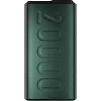 Ambrane 20000mAh Powerbank, 22.5W Fast Charging, Triple Output (2 USB & 1 Type C), Power Delivery, Quick Charge for iPhone, Android & Other Devices, Made in India + Type C Cable (Stylo 20, Green)