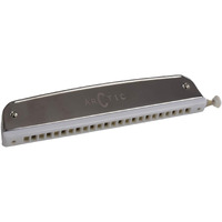 ARCTIC C scale 24-hole Scale Changer Chromatic Premium Harmonica/Mouth Organ with Case for Professional and Amateurs. Ultra premium finish and durable built
