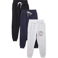 T2F Boy's Regular Track Pants (BYSJOG3P01_Multicolor 2_4-5 Years)