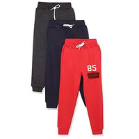 T2F Boy's Regular Track Pants (BYSJOG3P01_Multicolor 3_15-16 Years)