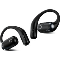 pTron Zenbuds Evo X2 Pro Open Ear Wireless Earbuds, SafeBeats Design, 4 QuadPro Mics with ENC Calls, 60H Playtime, Wraparound Audio, BT5.3 Headphones, Touch Control & Type C Fast Charging (Black)