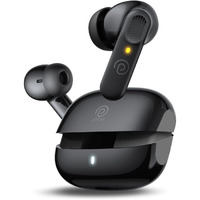 pTron Zenbuds 1 V2 ANC Bluetooth V5.3 in-Ear Earbuds, 32db Quietsound Tech, 13mm HyperDrivers with 4D Panaromic Audio, 4 QuadPro ANC Mics, 40Ms Low Latency Game/Music Modes & IPX5 (Jet Black)