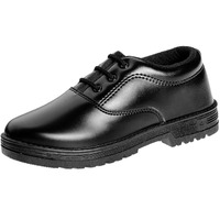 Liberty Boy's School Shoes with Laces Black