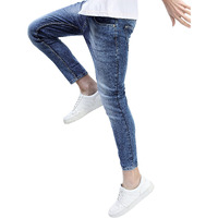KETCH Men's Skinny Jeans (KHJN000207_Blue_32)