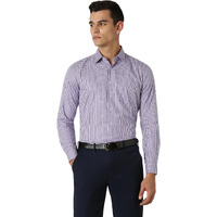 Van Heusen Men's Slim Fit Shirt (VHSFFSLB363431_Purple 42)