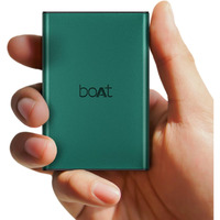 boAt Energyshroom PB300 Pro 10000mAh | Pocket Size Compact Power Bank, Type-C Input (2-Way Port), Pass-Through Charging, Compatible with Tablets, Smartphones, Earbuds, Smartwatch(Emerald Green)