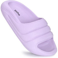 YOHO Dolphy EVA Sliders For Women | Anti-slip sole | Sweat free | Super flexible