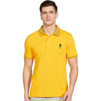 U.S. POLO ASSN. Men's Regular Fit T-Shirt (USTSHS1624_Yellow_L)