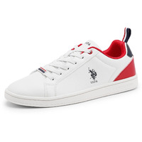 U.S. POLO ASSN. Stefan Men's Off White Sneakers-(UK/11) (US/12) (2FD22558A01)