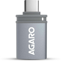 AGARO Blaze USB 3.0 to Type C OTG Adapter, Compatible with Thunderbolt to USB Adapter, Laptops including MacBook Pro, Air and All Type-C Devices, Portable and High-Speed Data Transfer