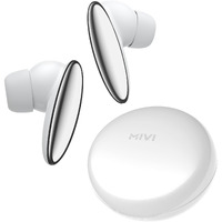 Mivi DuoPods A750 True Wireless Earbuds, 55+ Hrs Playtime, Multi Device Connectivity, AI-ENC for Call Clarity, Type C Fast Charging, Metallic Finish, 13MM Drivers, IPX 4.0, Made in India