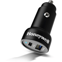Honeywell Micro CLA 63W PD Smart Car Charger, 45W Type C PD & 18W USB A Port, Ultra-Fast Charging, Compatible with All Car for iPhone, Smartphones, Tablets & Smartwatch, 3 Years Manufacturer Warranty