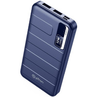 pTron Dynamo Nitro 10000mAh 12W Power Bank, Dual USB Charging Ports, 2 Input Ports Type-C & Micro USB, Made in India, Multiple Layers of Protection & BIS Certified (Blue)