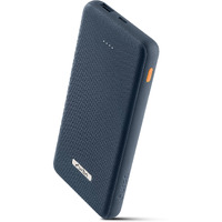 URBN Ultra Slim Power Bank 10000mAh Lithium Polymer with Dual Port & Type C - Purple | BIS Certified, 12W Output, 4-Layer Protection | Made in India | Free Type C Cable | 6 Months Warranty - Blue