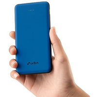 URBN Power Bank 10,000mAh - Ultra Slim, 22.5W Two Way Fast Charging, Triple Output, Dual Type C PD, 12 Layers Circuit Protection, BIS Certified, 6 Months Warranty Free Type C Cable - Bright Blue
