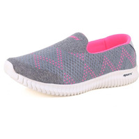 SPARX Womens SL 123 | Enhanced Durability & Soft Cushion | Grey Running Shoe - 8 UK (SL 123)