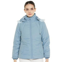 Qube By Fort Collins Women's Parka Coat (BD2900AZ_Trade Blue