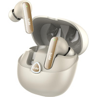truke Buds F1 Ultra True Wireless in Ear Earbuds Spatial Audio Experience, 60H Playtime Ear Buds, Quad Mics Crystal-Clear Calls, Fast Charging, Bluetooth 5.3, Noise Cancellation, Gaming Mode (Gold)