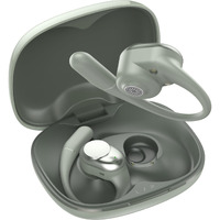 truke Newly Launched Buds Freedom Open Ear Wireless Earbuds with PureVoice Technology, 16mm Beryllium Speaker, 60H Playtime, Quad Mic for Crystal-Clear Calls, Fast Charging, BT 5.4 (Mint Green)