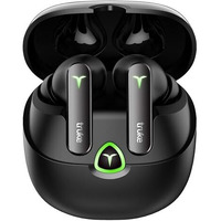 truke New Launch BTG Flex True Wireless in Ear Earbuds, Dual Pairing Ear Buds, 40ms Low Latency Gaming Mode, 60H Playtime Fast Charging, HiFi DSP Sound, Quad-Mic ENC, 13mm Driver,Bluetooth 5.4(Black)
