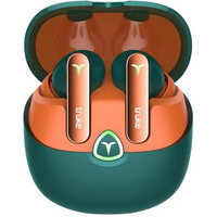 truke New Launch BTG Flex True Wireless in Ear Earbuds, Dual Pairing Ear Buds, 40ms Low Latency Gaming Mode, 60H Playtime Fast Charging, HiFi DSP Sound, Quad-Mic ENC, 13mm Driver,Bluetooth 5.4(Green)
