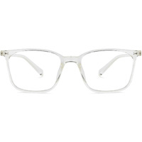 LENSKART BLU | Zero Power Blue Cut Computer Glasses | Gaming Glasses | Anti Glare, Lightweight & Blocks Harmful Rays | UV Protection Specs | Men & Women | Medium | LB E13526