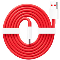 Sounce 80W Charging Cable USB to Type C Warp Charger SuperVooc/Dash Fast Charge Cable for Oneplus 11,11R,10 Pro,10R,10T,9RT,9R,8R,8T Charge Cable for 6/6T/7/7T,Nord,Ce2 Lite 5G,Ce 3 5G,Ce3 Lite, Red