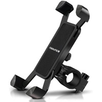 Sounce Waterproof New Bike Phone Mount Anti Shake and Stable 360 Rotation Bike Bicycles Accessories for Any Smartphone GPS Other Devices Between 3.5 and 6.5 inches
