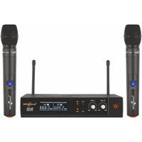 Studiomaster XR 40HH Dual Hand Wireless Microphone