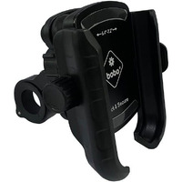 BOBO BM14 PRO Quick Release with Vibration Controller Waterproof Bike/Motorcycle/Scooter Mobile Phone Holder Mount, Ideal for Maps and GPS Navigation (Black)