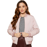 Amazon Brand - Symbol Women's Polyester Bomber Standard Length Jacket (Sb-Aw22Wjkt-301_Orange_Xl)
